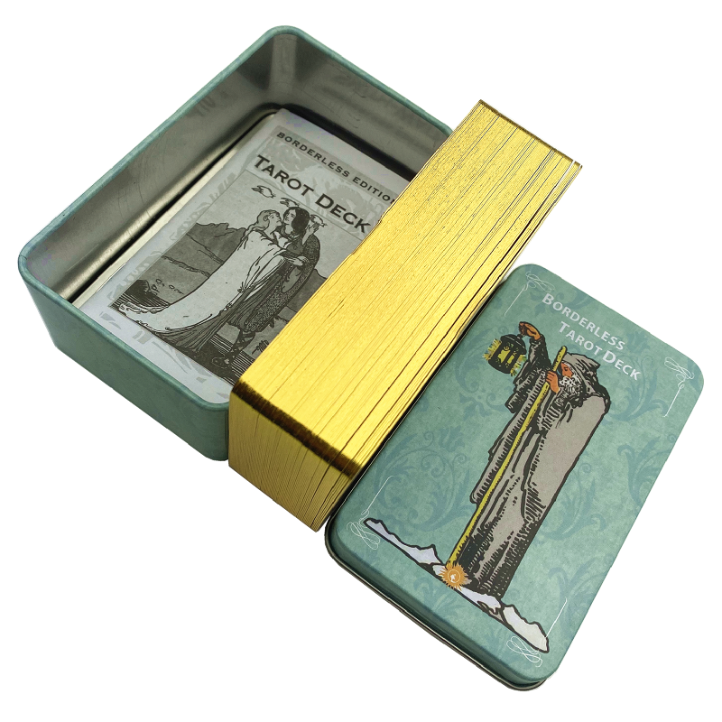 Board Game Uno - Metal Box Gilded Borderless Edition Rider
