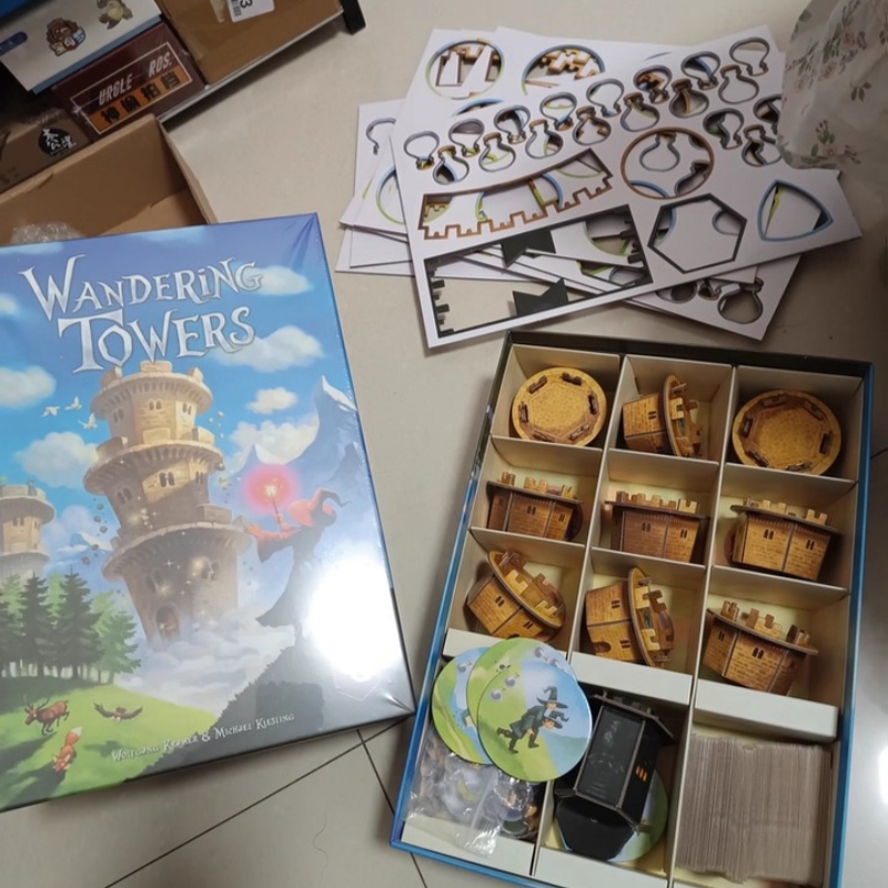 Board Game Live - Wandering Towers Strategy Board Game 1-6