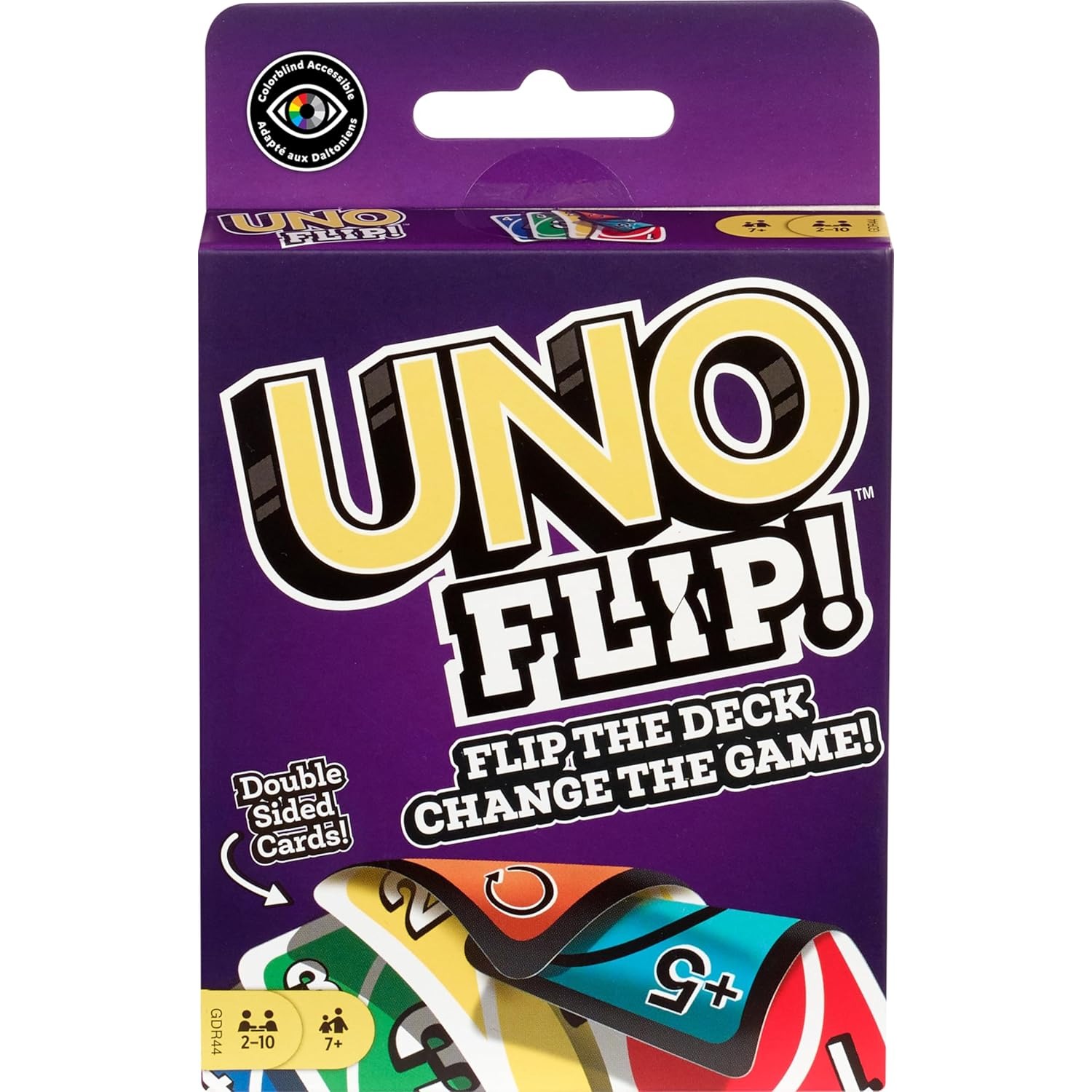 Board Game Uno - 100% Original Mattel UNO Flip Card