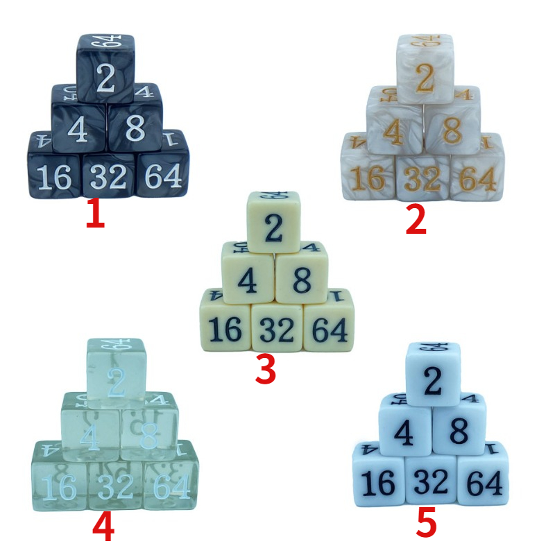 Board Game Vantage - 10Pcs/set 16mm Acrylic Square Angle Backgammon
