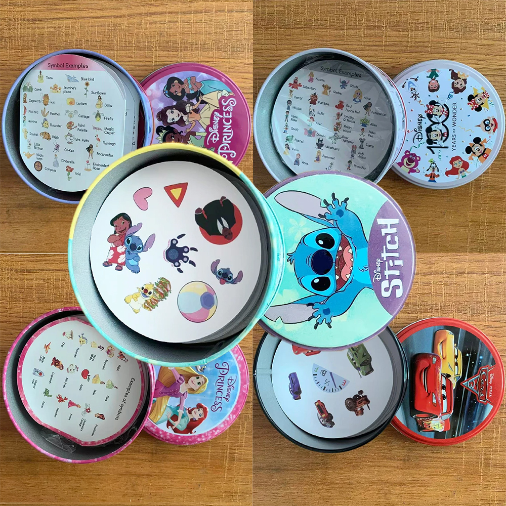 Board Game Dots - Disney Card Board Games Stitch Princess