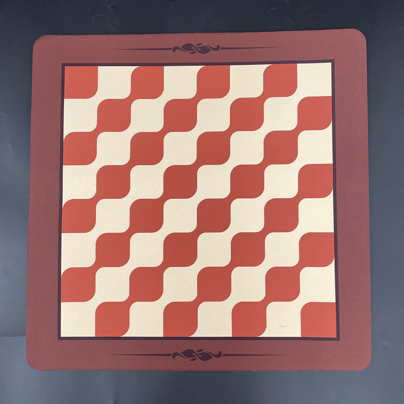 Board Game Vantage - large 48cm/18.9-inch soft rubber three-in-one chessboard