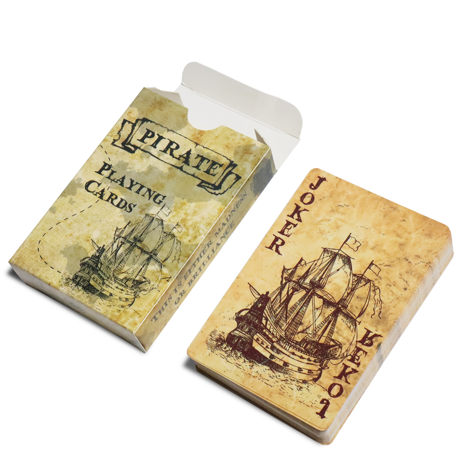 Board Game Vantage - Pirate King Playing Cards Vintage Stype