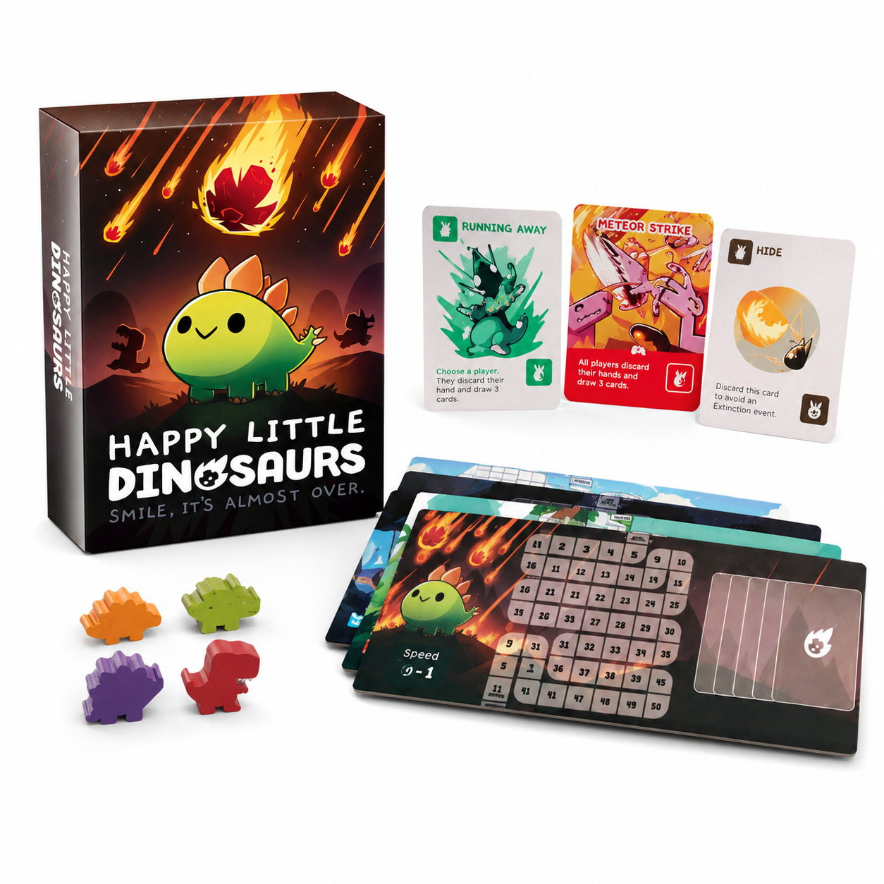 Board Game Quest - Happy Little Dinosaurs Cute Survival Strategy
