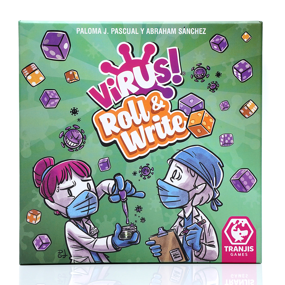 Virus roll & write Un divertid - Board Game Virus 리뷰 및 가격