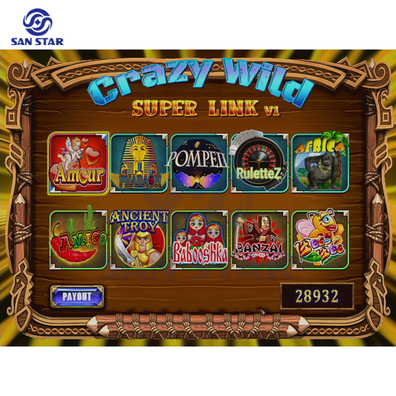Crazy Wild 10 in 1 Multi Slot  - Board Game Wild Wild 리뷰 및 가격