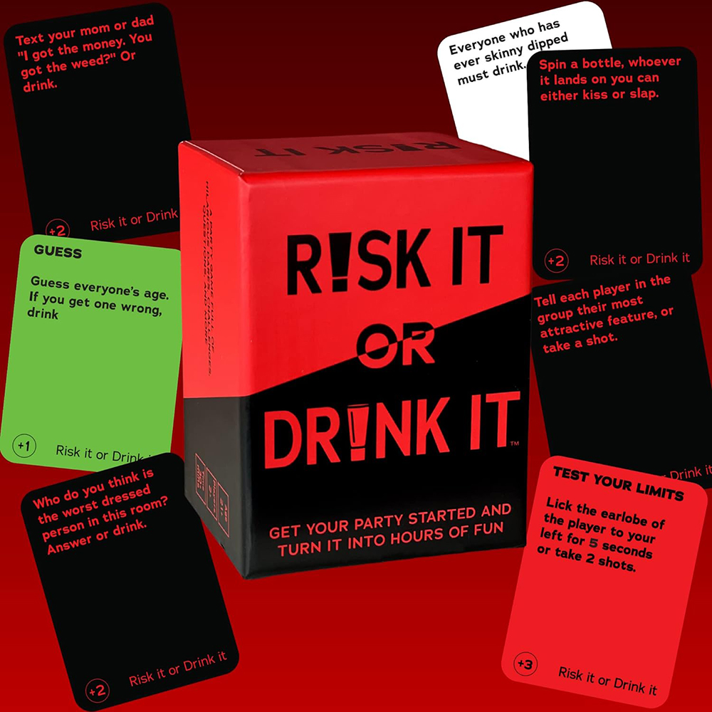 Risk It Or Drink It Fun Party  - Board Game Uno 리뷰 및 가격