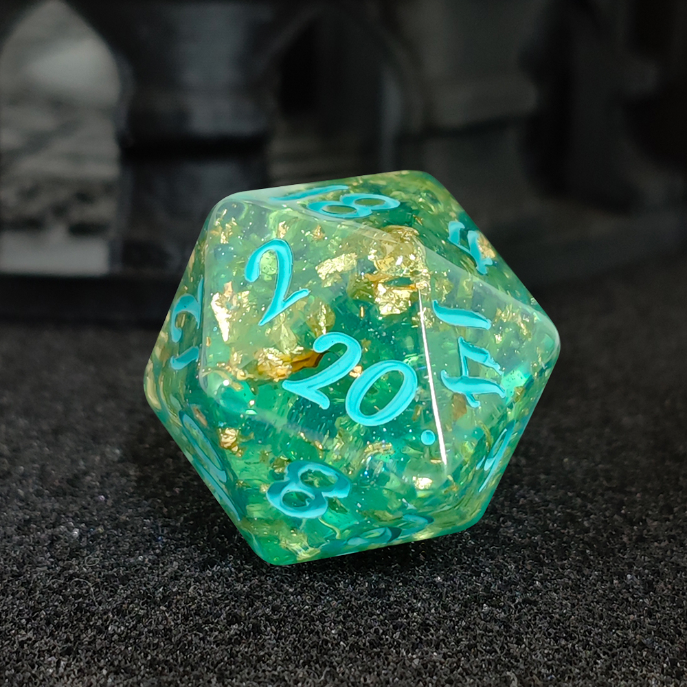 7Pcs/set Glitter Dice Set DnD  - Board Game Live 리뷰 및 가격