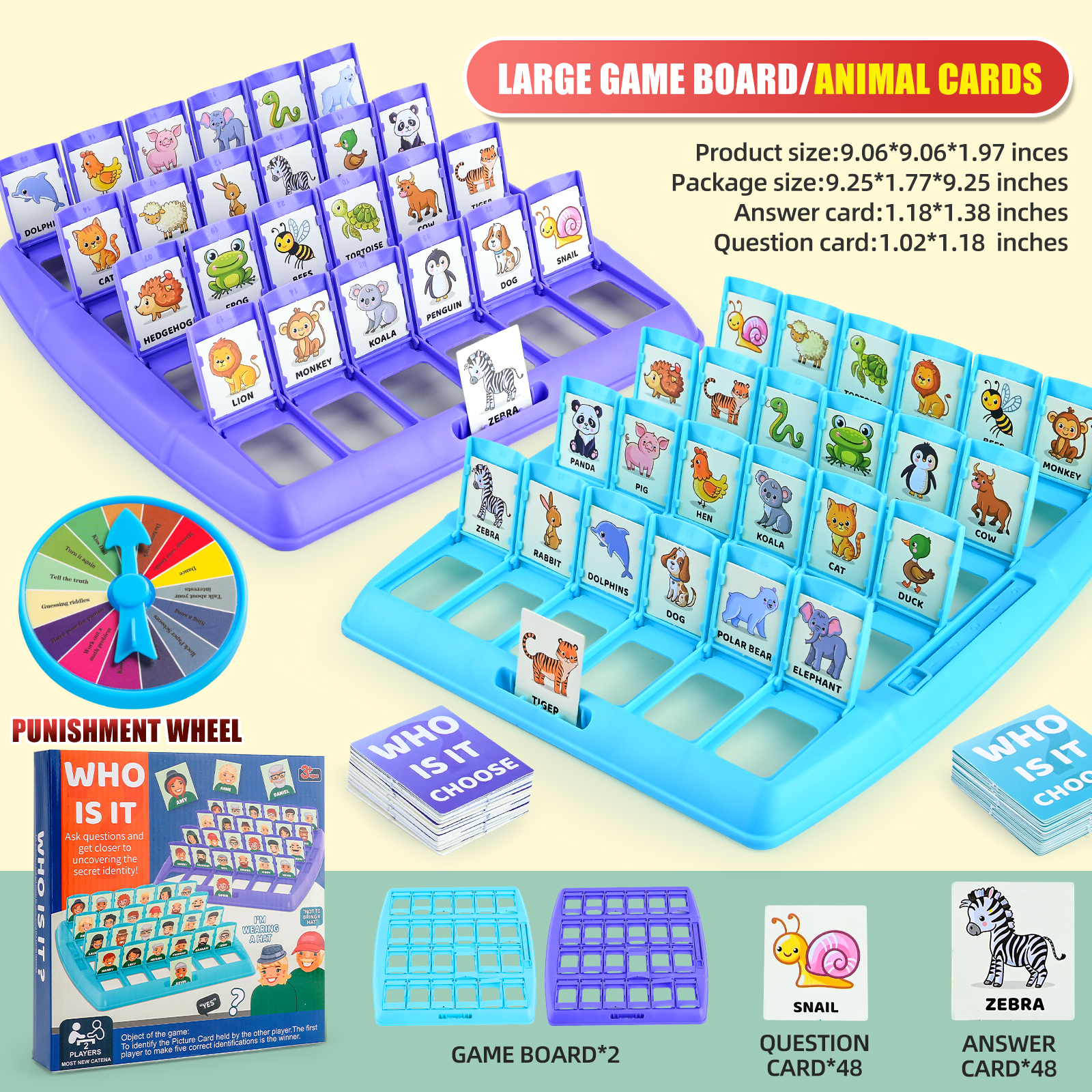 Guess Who I Am, Children'S Puz - Board Game Dots 리뷰 및 가격