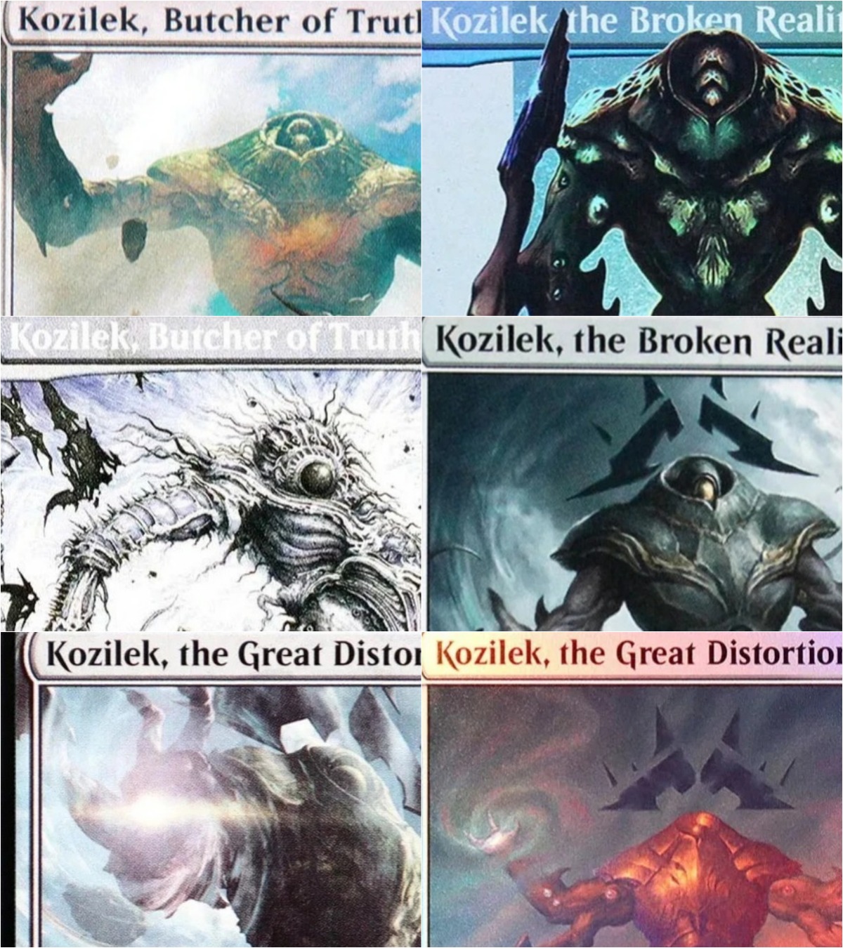 Kozilek, Butcher of Truth Cust - Board Game Dots 리뷰 및 가격
