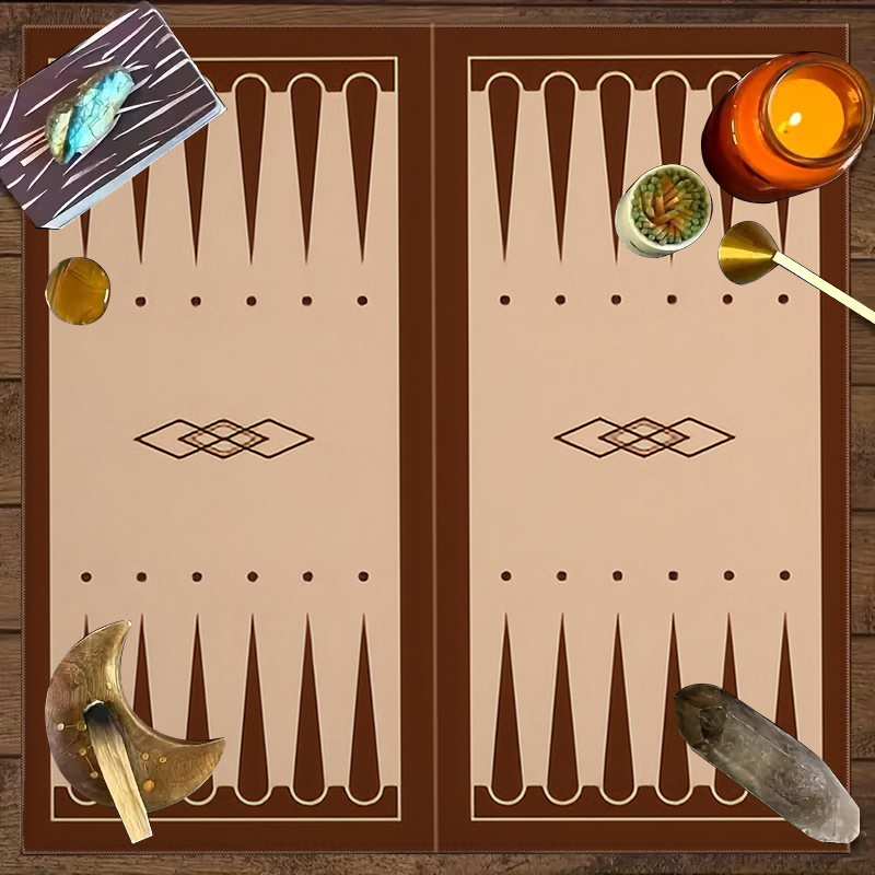 1pc Brown Backgammon Board Pri - Board Game Vantage 리뷰 및 가격