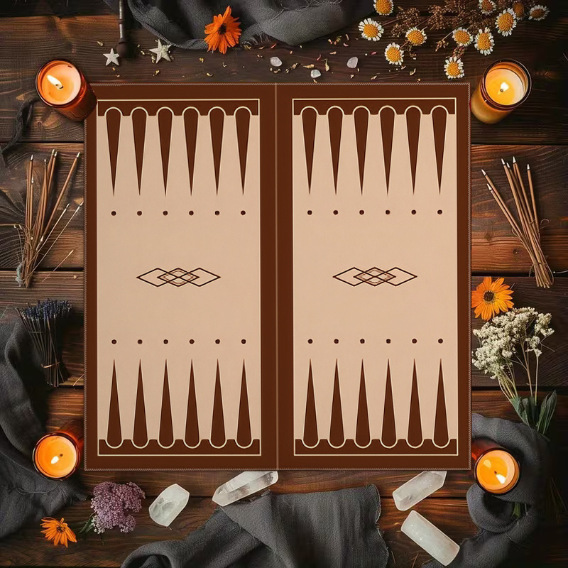 1pc Brown Backgammon Board Pri - Board Game Vantage 리뷰 및 가격