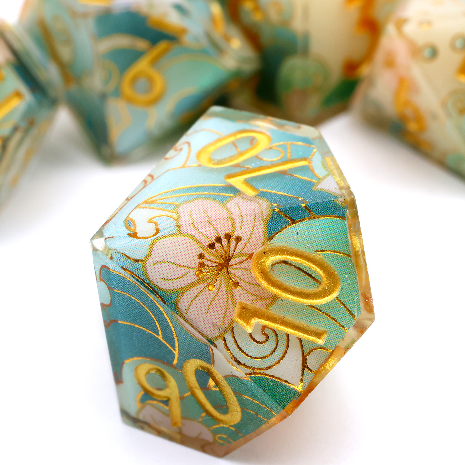 Enchanting DND Dice Set with O - Board Game Live 리뷰 및 가격