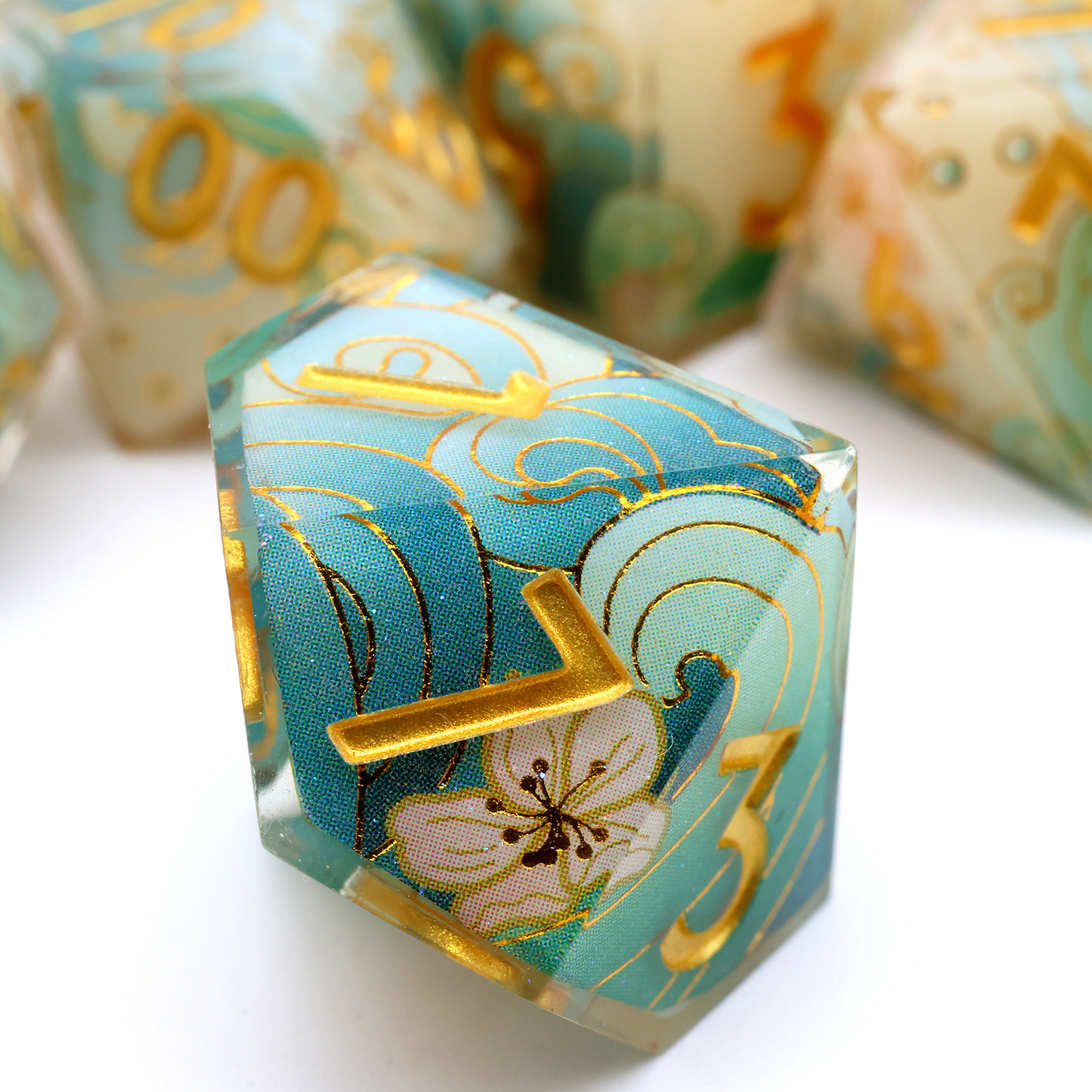 Enchanting DND Dice Set with O - Board Game Live 리뷰 및 가격