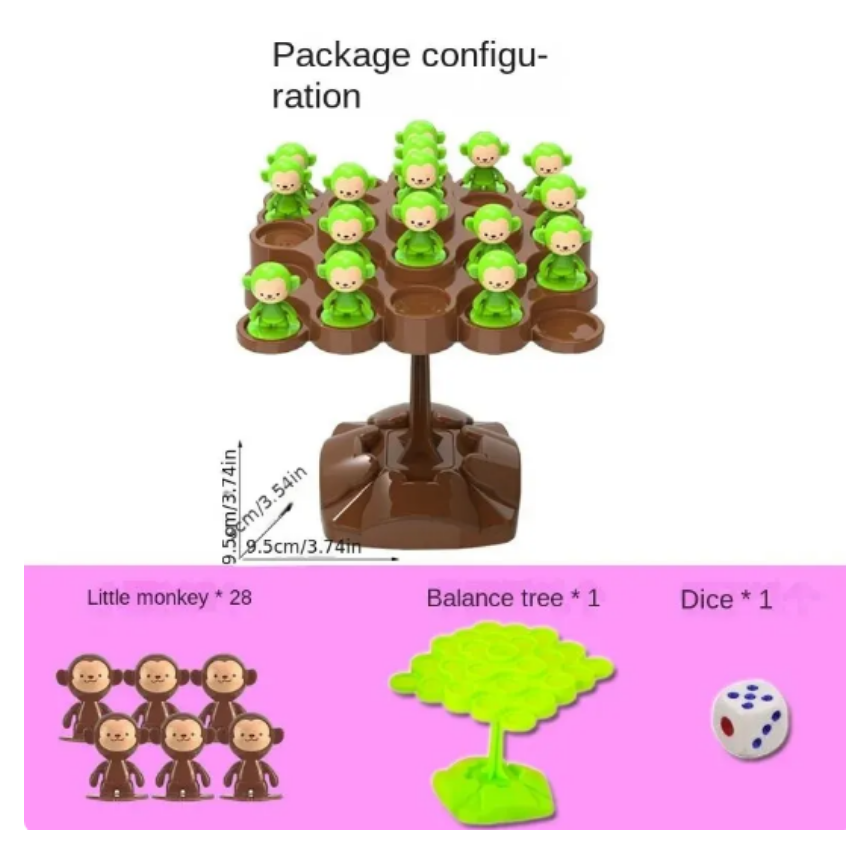 Monkey Balance Tree Focus Bala - Board Game Recommendation 리뷰 및 가격