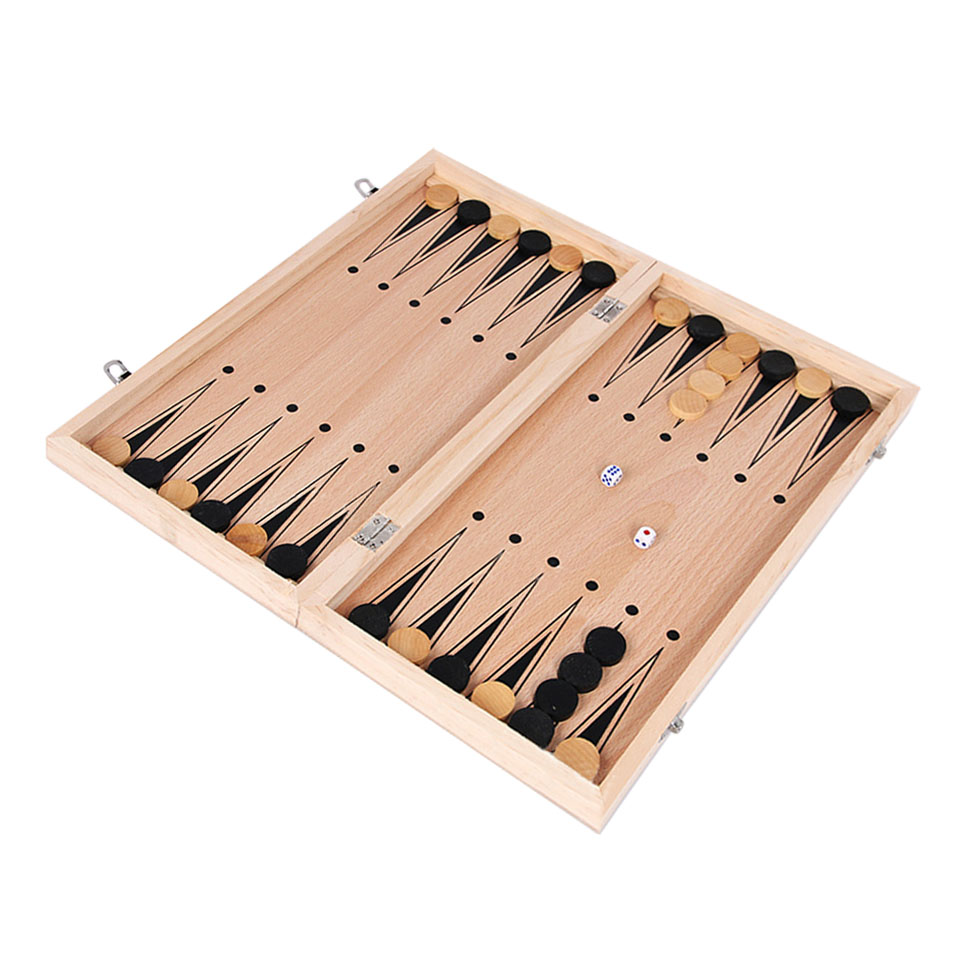 3 in 1 Wooden Chess Backgammon - Board Game Vantage 리뷰 및 가격