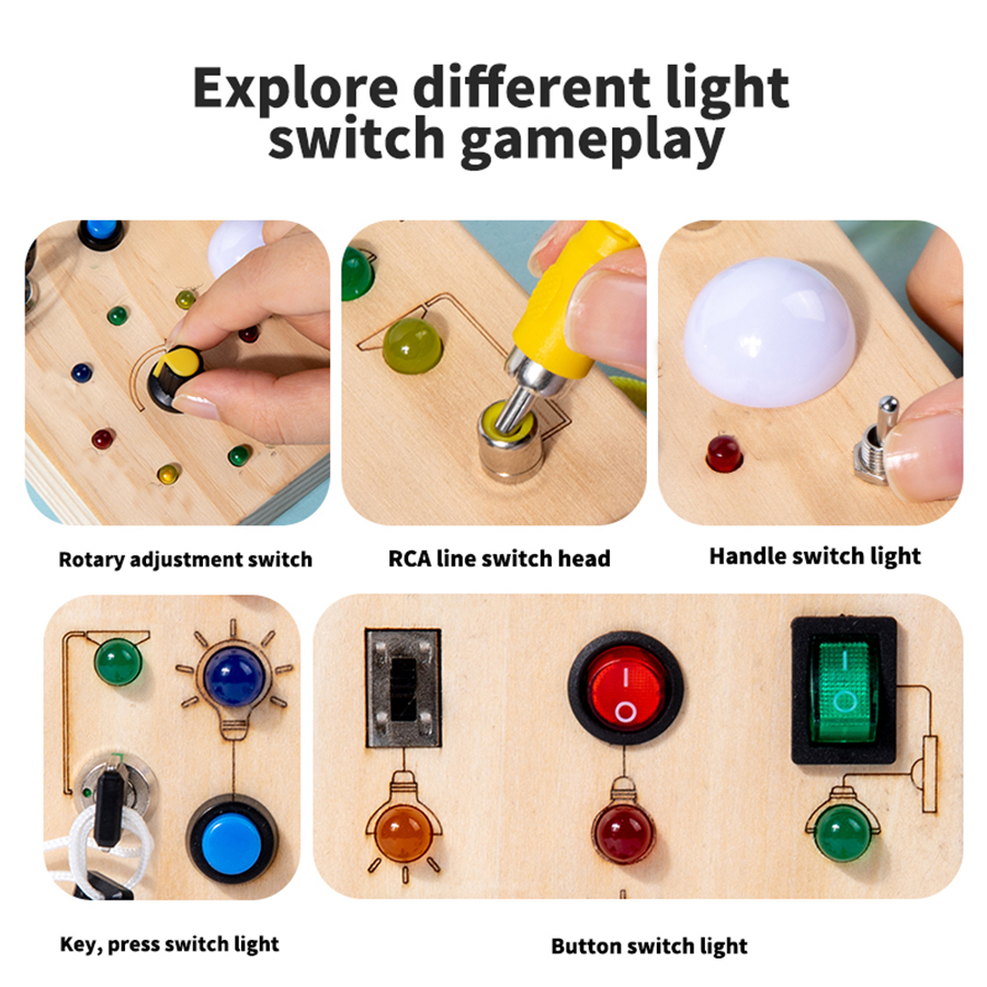 Montessori Busy Board Sensory  - Board Game Recommendation 리뷰 및 가격