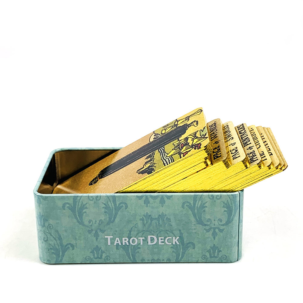 Metal Box Gilded Edition Tarot - Board Game Uno 리뷰 및 가격