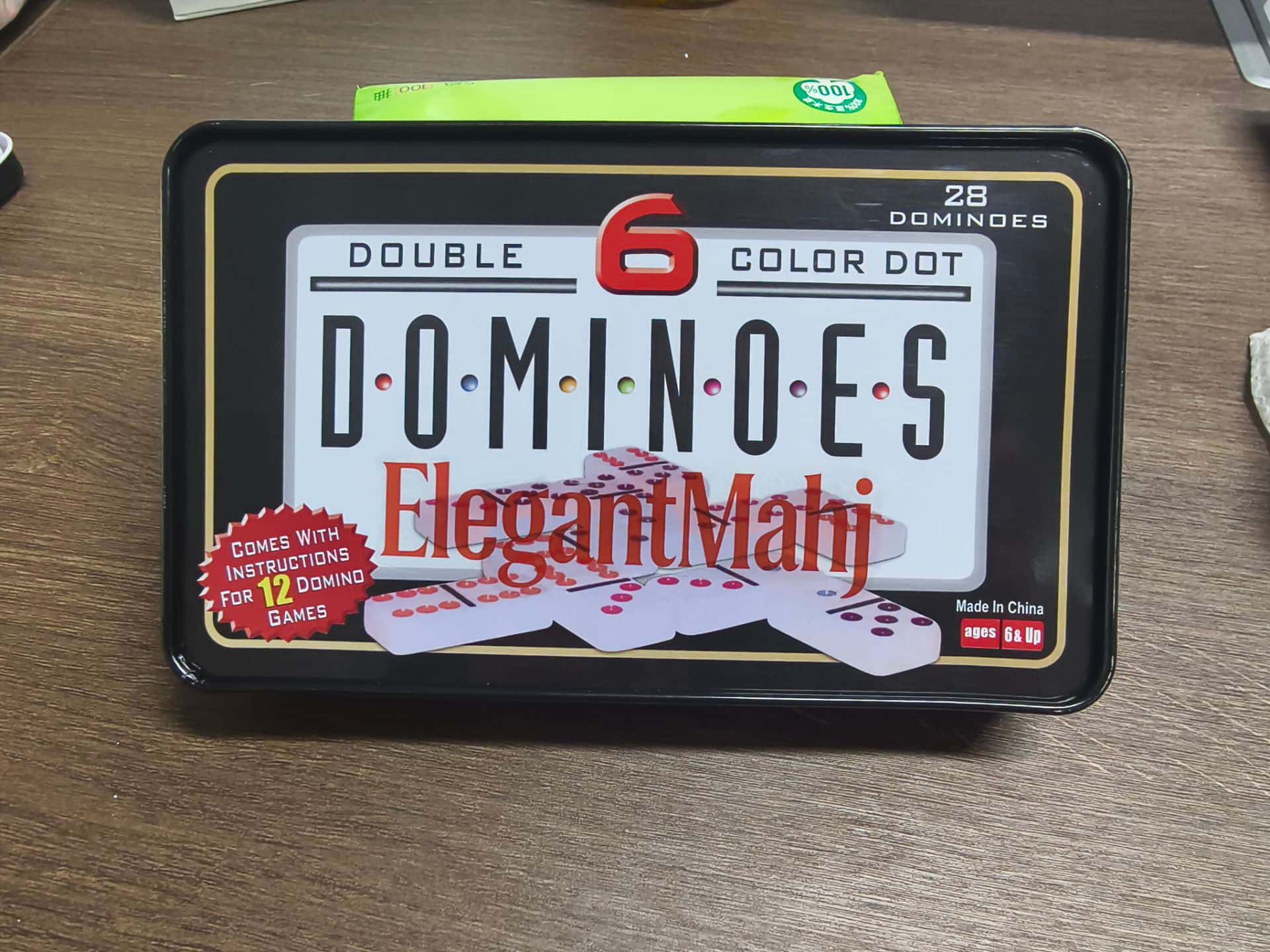 ElegantMahj Double Six Dominoe - Board Game Dots 리뷰 및 가격
