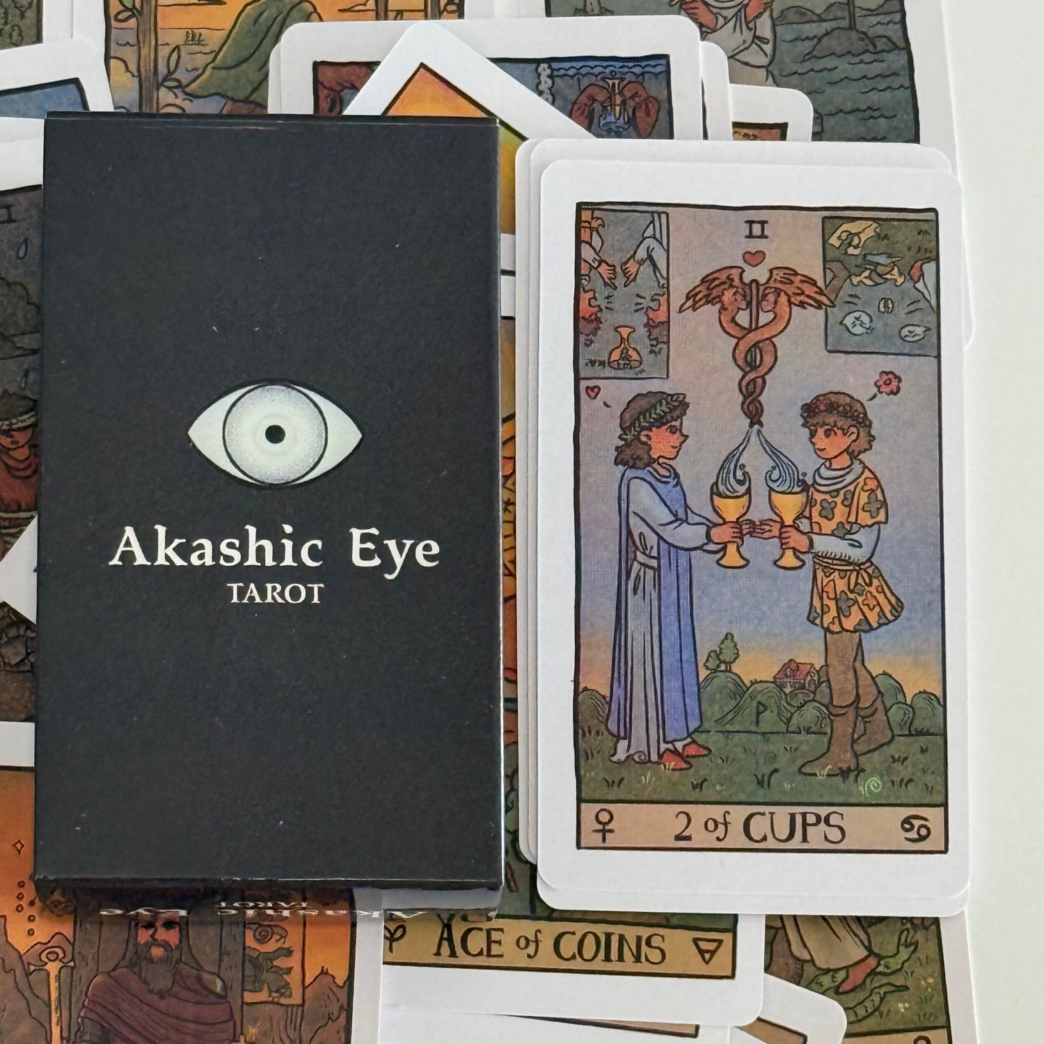 Akashic Eye Tarot Cards Deck 7 - Board Game Live 리뷰 및 가격