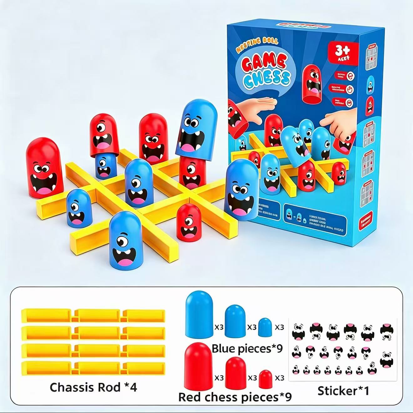 Tic-Tac-Toe Eat-and-Be-Sized S - Board Game Recommendation 리뷰 및 가격