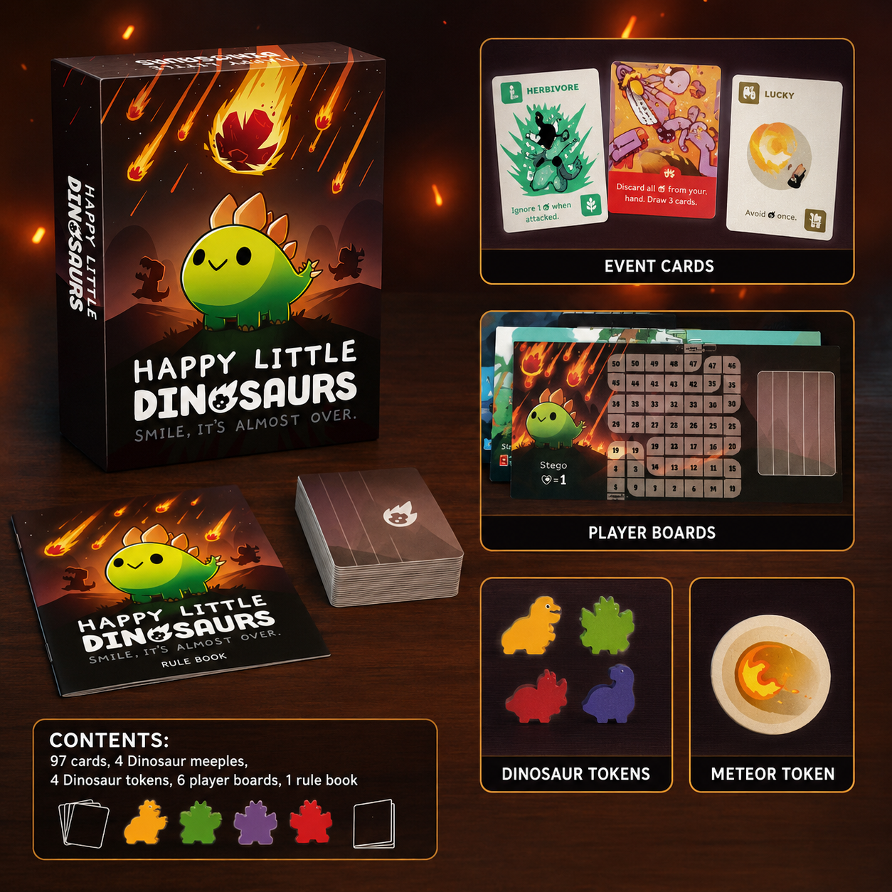 Happy Little Dinosaurs Cute Su - Board Game Quest 리뷰 및 가격