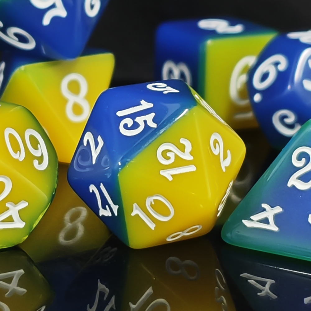 Blue & Yellow Dual Color Polyh - Board Game Live 리뷰 및 가격