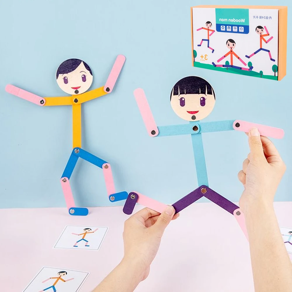 Sport Wooden Man Material DIY  - Board Game Recommendation 리뷰 및 가격